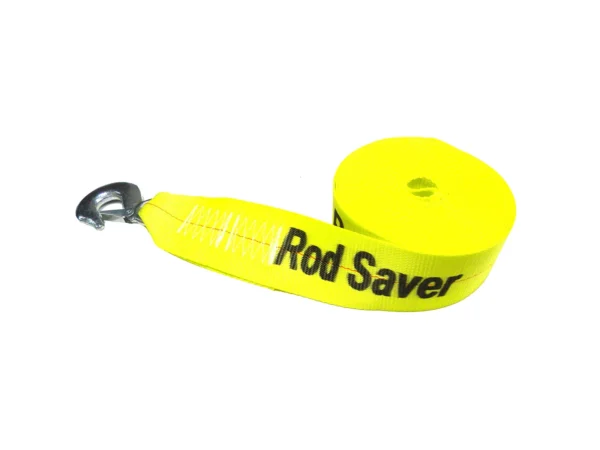 Rod Saver Heavy-Duty Winch Strap Replacement - Yellow - 3" x 20'