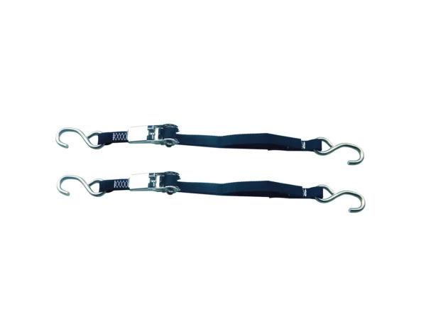 Rod Saver Stainless Steel Ratchet Tie-Down - 1" x 3' - Pair