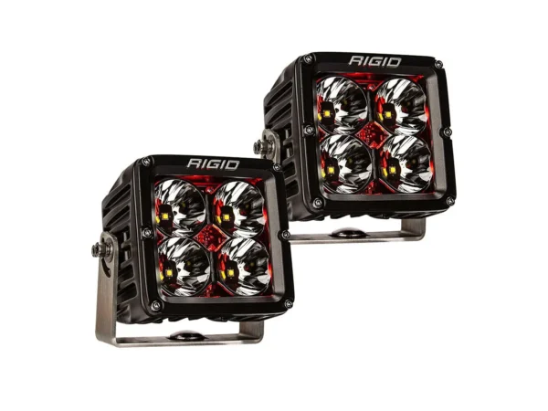 RIGID Industries Radiance Pod XL - Black Case w/Red Backlight - Pair