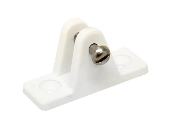 Sea-Dog Nylon Angled Deck Hinge - White