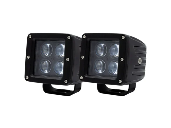 HEISE 3" 4 LED Cube Light - 2-Pack