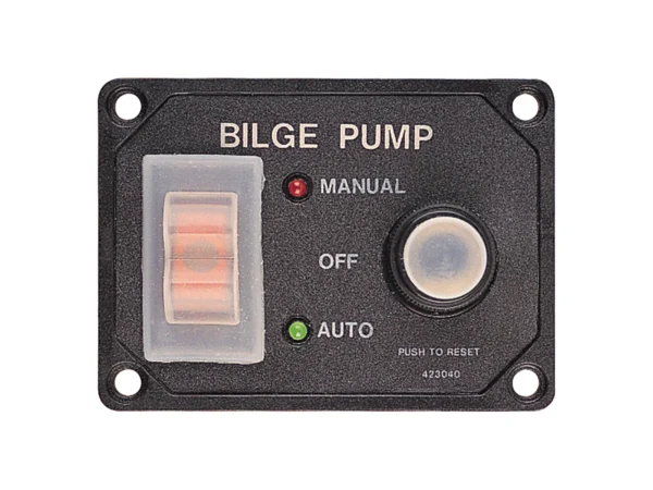 Sea-Dog Splash Guard Bilge Pump Panel w/Circuit