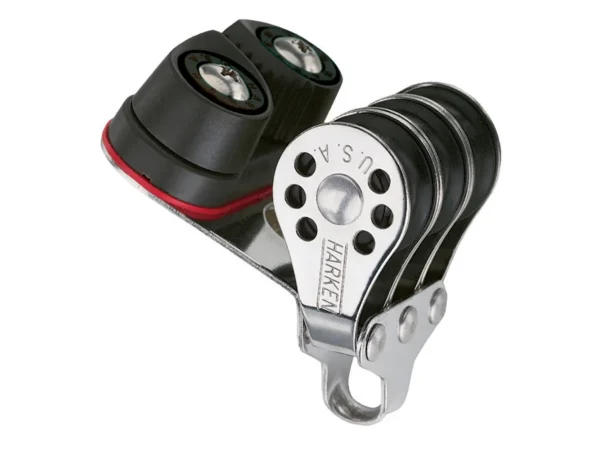 Harken 22mm Triple Micro Block w/Cam Cleat