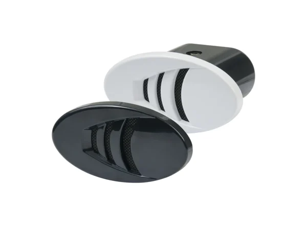 Marinco 12V Drop-In "H" Horn w/Black & White Grills