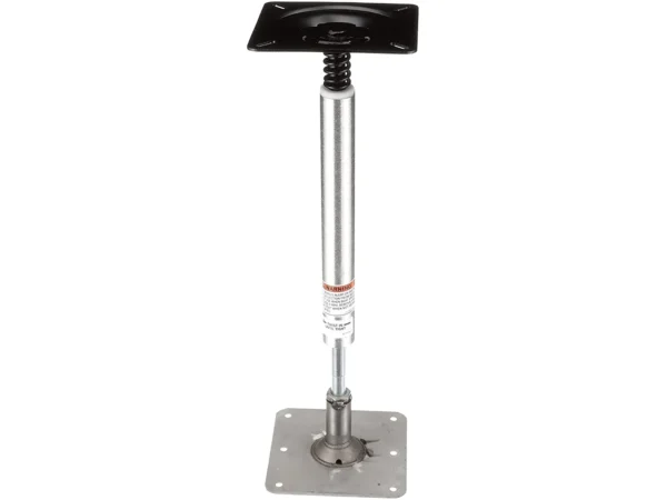 Attwood SWIVL-EZE Lock'N-Pin 3/4" Pedestal Kit 13" Post 7" x 7" Stainless Steel Base Plate Threaded