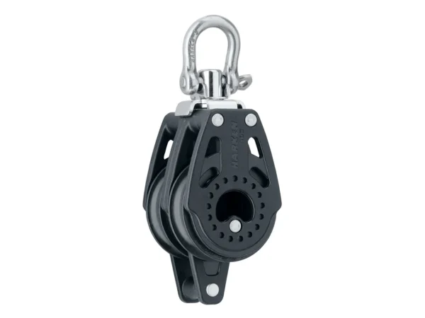 Harken 40mm Carbo Air Double Swivel Block w/Becket