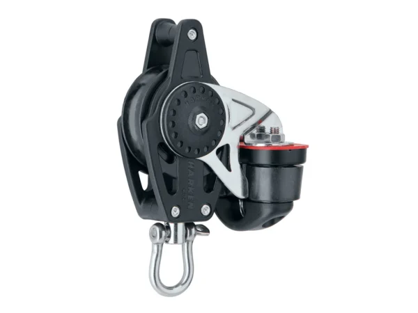 Harken 40mm Carbo Air Block w/Cam Cleat & Becket