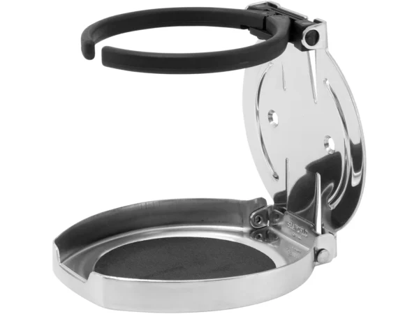 Sea-Dog Adjustable Folding Drink Holder - 304 Stainless Steel