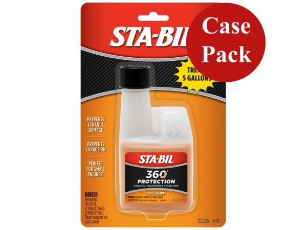 STA-BIL 360 Protection Ethanol Treatment - Small Engine - 4oz *Case of 6*