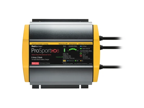 ProMariner ProSportHD 8 Gen 4 - 8 Amp - 2 Bank Battery Charger