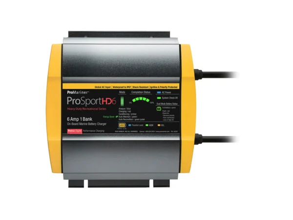 ProMariner ProSportHD 6 Global Gen 4 - 6 Amp - 1 Bank Battery Charger