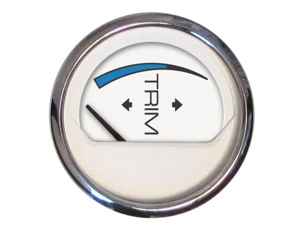 Faria Chesapeake White SS 2" Trim Gauge (OMC Cobra ('93 - '94) & Volvo SX - MD Models)