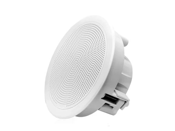 Fusion FM-F65RW FM Series 6.5" Flush Mount Round Marine Speakers - White Grill - 120W - Image 2