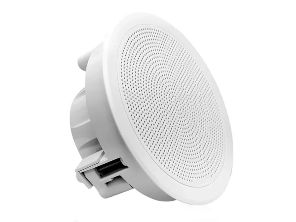 Fusion FM-F65RW FM Series 6.5" Flush Mount Round Marine Speakers - White Grill - 120W - Image 3