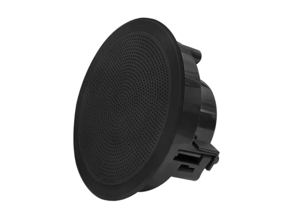 Fusion FM-F65RB FM Series 6.5" Flush Mount Round Marine Speakers - Black Grill - 120W - Image 2