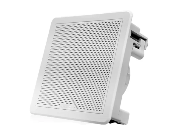 Fusion FM-65SW FM Series 6.5" 120 Flush Mount Square Marine Speakers - White Grill - 120W - Image 2