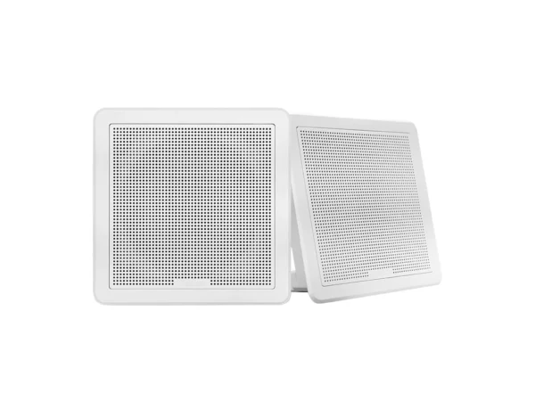 Fusion FM-65SW FM Series 6.5" 120 Flush Mount Square Marine Speakers - White Grill - 120W - Image 4