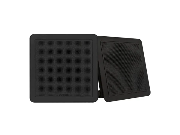 Fusion FM-65SB FM Series 6.5" 120 Flush Mount Square Marine Speakers - Black Grill - 120W - Image 4