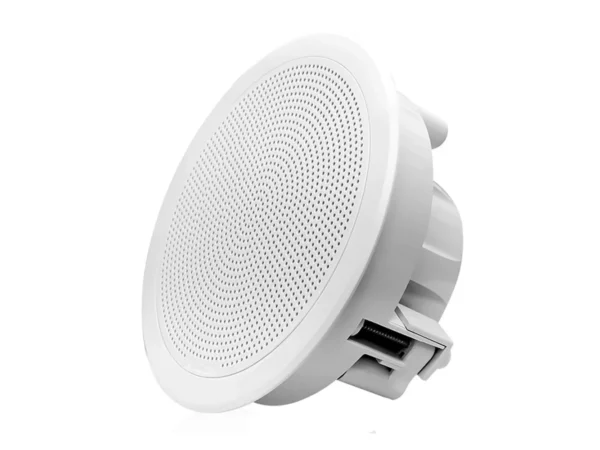 Fusion FM-F77RW FM Series 7.7" Flush Mount Round Marine Speakers - White Grill - 200W - Image 2