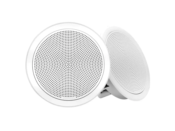 Fusion FM-F77RW FM Series 7.7" Flush Mount Round Marine Speakers - White Grill - 200W - Image 4