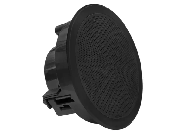 Fusion FM-F77RB FM Series 7.7" Flush Mount Round Marine Speakers - Black Grill - 200W - Image 3