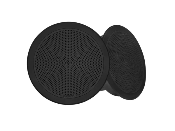 Fusion FM-F77RB FM Series 7.7" Flush Mount Round Marine Speakers - Black Grill - 200W - Image 4