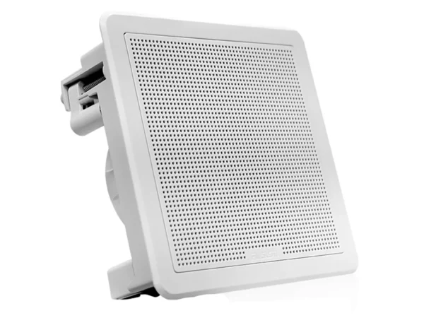 Fusion FM-F77SW FM Series 7.7" Flush Mount Square Marine Speakers - White Grill - 200W - Image 3