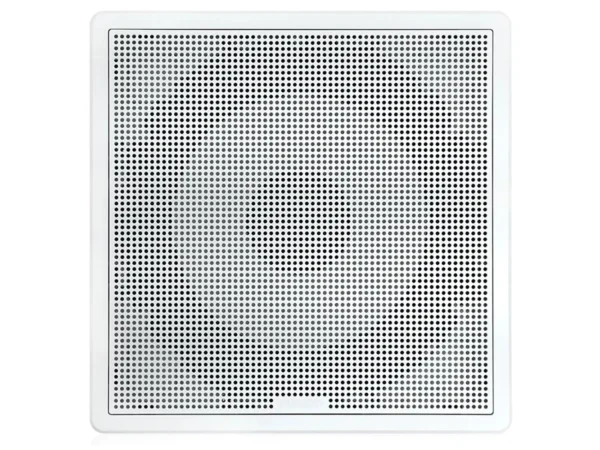 Fusion FM-S10SW FM Series 10" 400W Flush Mount Marine Subwoofer - Square Grill - White