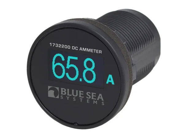 Blue Sea 1732200 Mini OLED Ammeter - Blue