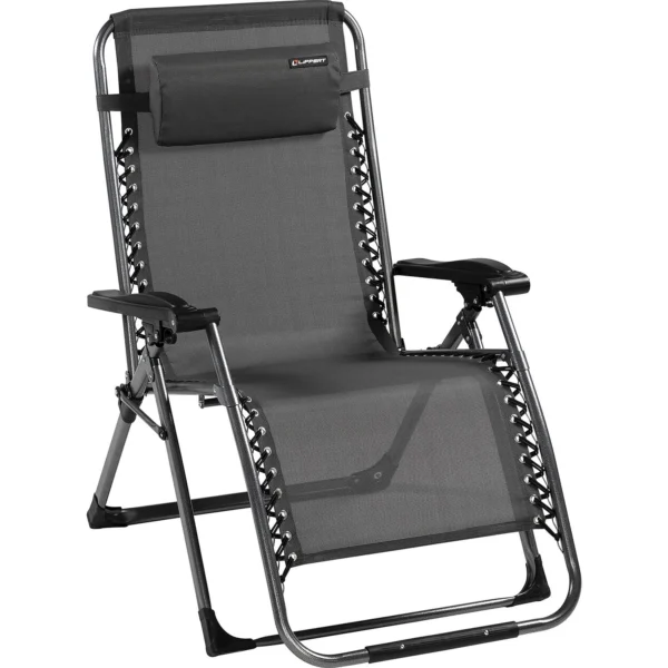 Lippert 2021123287 Stargazer Zero Gravity Chair, Dark Grey