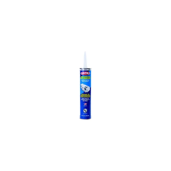 Alpha Systems 862147 Low VOC Self-Leveling Lap Sealant, 10.3 oz., Grey