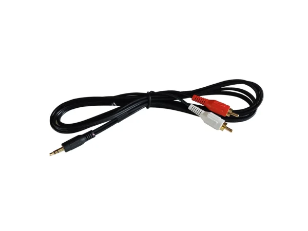 Fusion MS-CBRCA3.5 Input Cable - 1 Male (3.5 mm) to 2 Male RCA