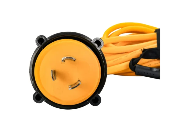 Camco 30 Amp Power Grip Marine Extension Cord - 50' M-Locking/F-Locking Adapter - Image 4