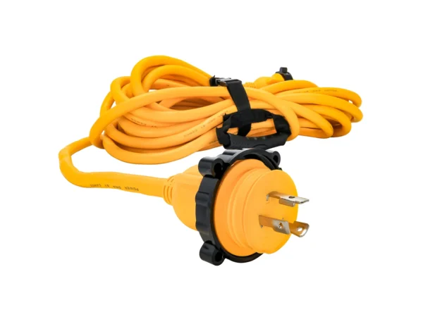 Camco 30 Amp Power Grip Marine Extension Cord - 50' M-Locking/F-Locking Adapter - Image 5