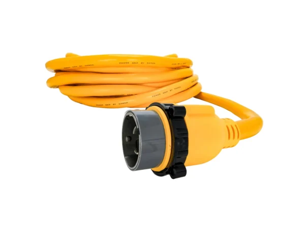 Camco 50 Amp Power Grip Marine Extension Cord - 50' M-Locking/F-Locking Adapter - Image 5