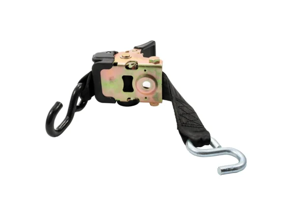 Camco Retractable Tie Down Straps - 2" Width 6' Dual Hooks - Image 4