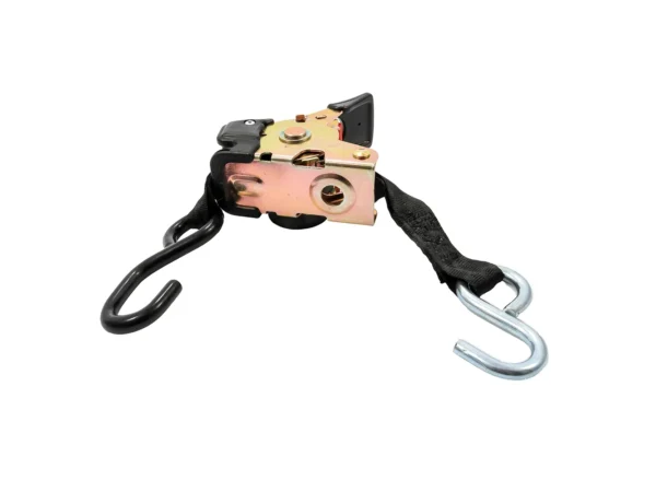 Camco Retractable Tie-Down Straps - 1" Width 6' Dual Hooks - Image 4