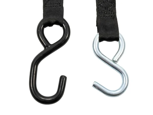 Camco Retractable Tie-Down Straps - 1" Width 6' Dual Hooks - Image 5