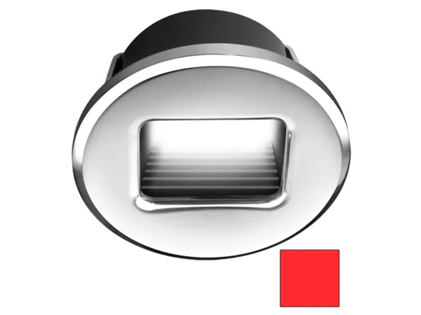 i2Systems Ember E1150Z Snap-In - Polished Chrome - Round - Red Light