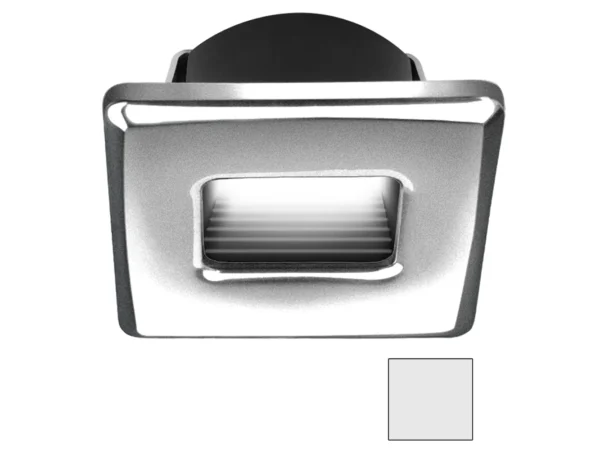 i2Systems Ember E1150Z Snap-In - Brushed Nickel - Square - Cool White Light