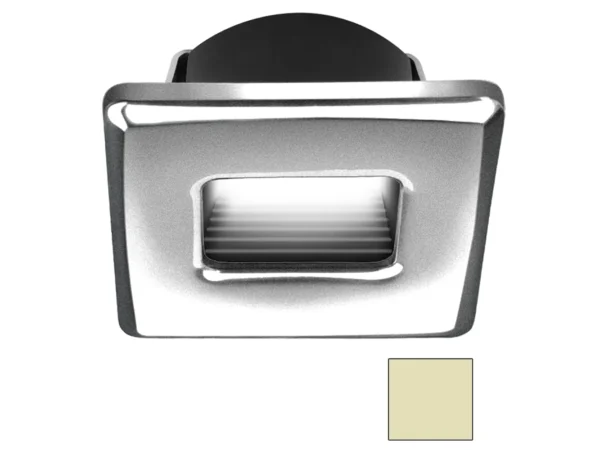 i2Systems Ember E1150Z Snap-In - Brushed Nickel - Square - Warm White Light