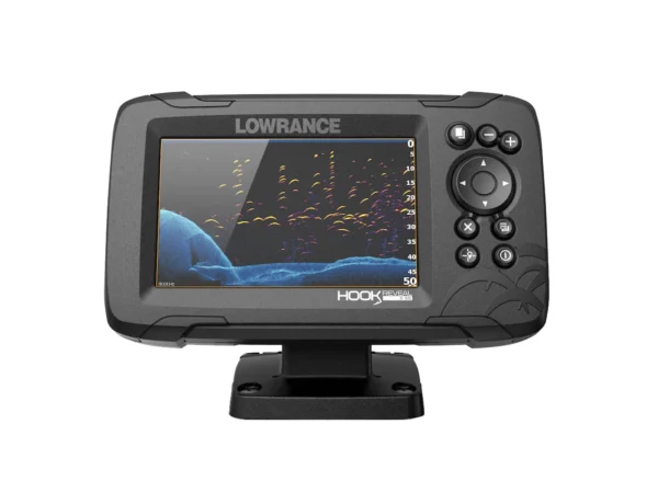 Lowrance HOOK Reveal 5 Chartplotter/Fishfinder w/SplitShot Transom Mount Transducer & US Inland Charts