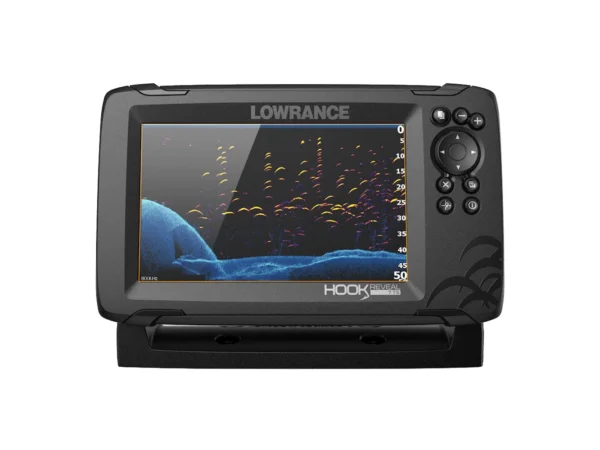 Lowrance HOOK Reveal 7 Chartplotter/Fishfinder w/TripleShot Transom Mount Transducer & US Inland Charts