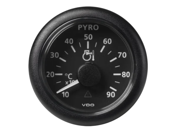 Veratron 52 MM (2-1/16") ViewLine Pyrometer - 100°C to 900°C - Black Dial & Bezel