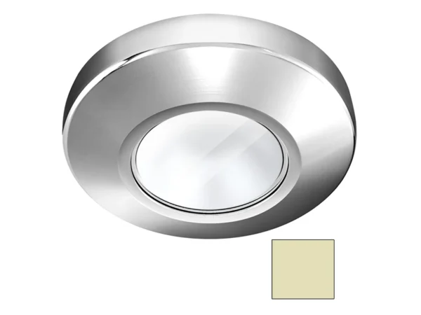 i2Systems Profile P1101 2.5W Surface Mount Light - Warm White - Chrome Finish