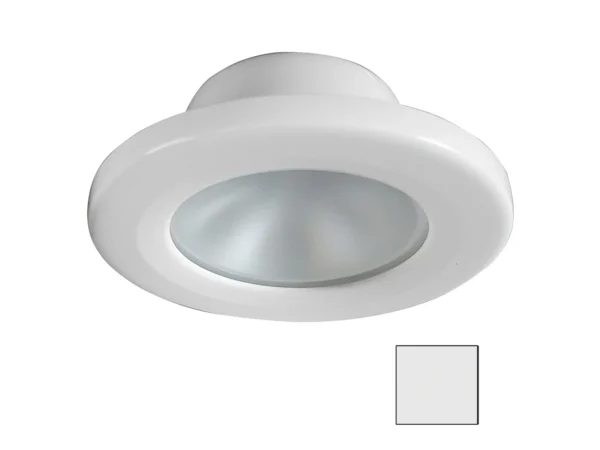 i2Systems Apeiron A3101Z 2.5W Screw Mount Light - Cool White - White Finish