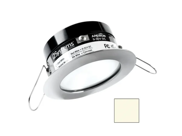 i2Systems Apeiron A503 3W Spring Mount Light - Neutral White - Polished Chrome Finish