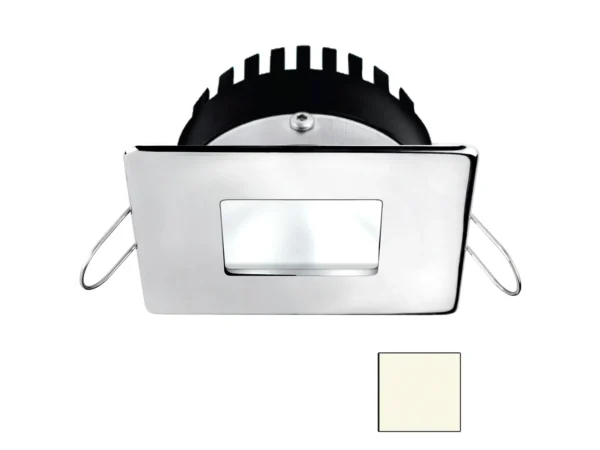 i2Systems Apeiron A506 6W Spring Mount Light - Square/Square - Neutral White - Polished Chrome Finish