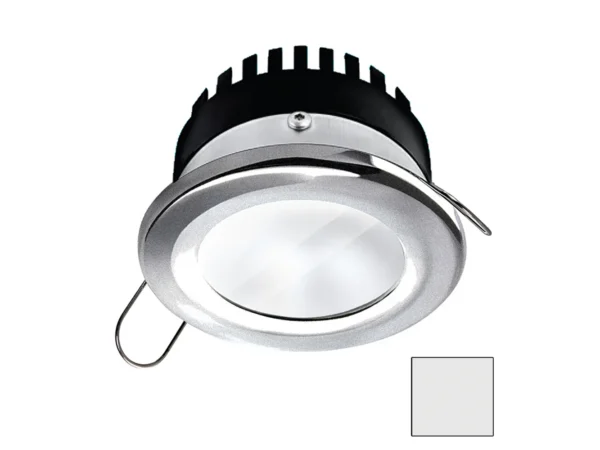 i2Systems Apeiron PRO A506 - 6W Spring Mount Light - Round - Cool White - Brushed Nickel Finish