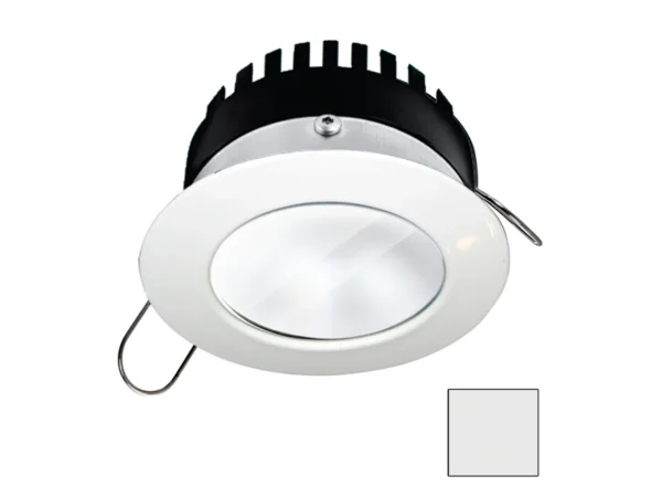 i2Systems Apeiron PRO A506 - 6W Spring Mount Light - Round - Cool White - White Finish